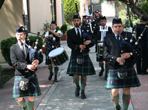 Bagpipe group